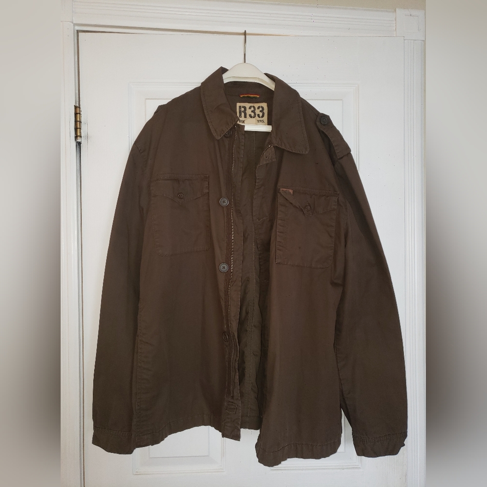 Men's Brown ROOTS Fall Jacket Size XL